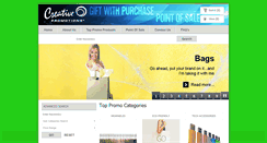Desktop Screenshot of creativepromotions.com.au
